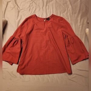 Who What Wear Bell Sleeve Blouse